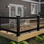 Leave out the old traditional thought and give shape to deck railing ideas