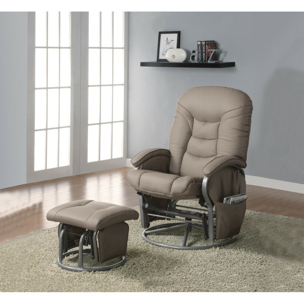 The luxurious effect created by the glider recliners